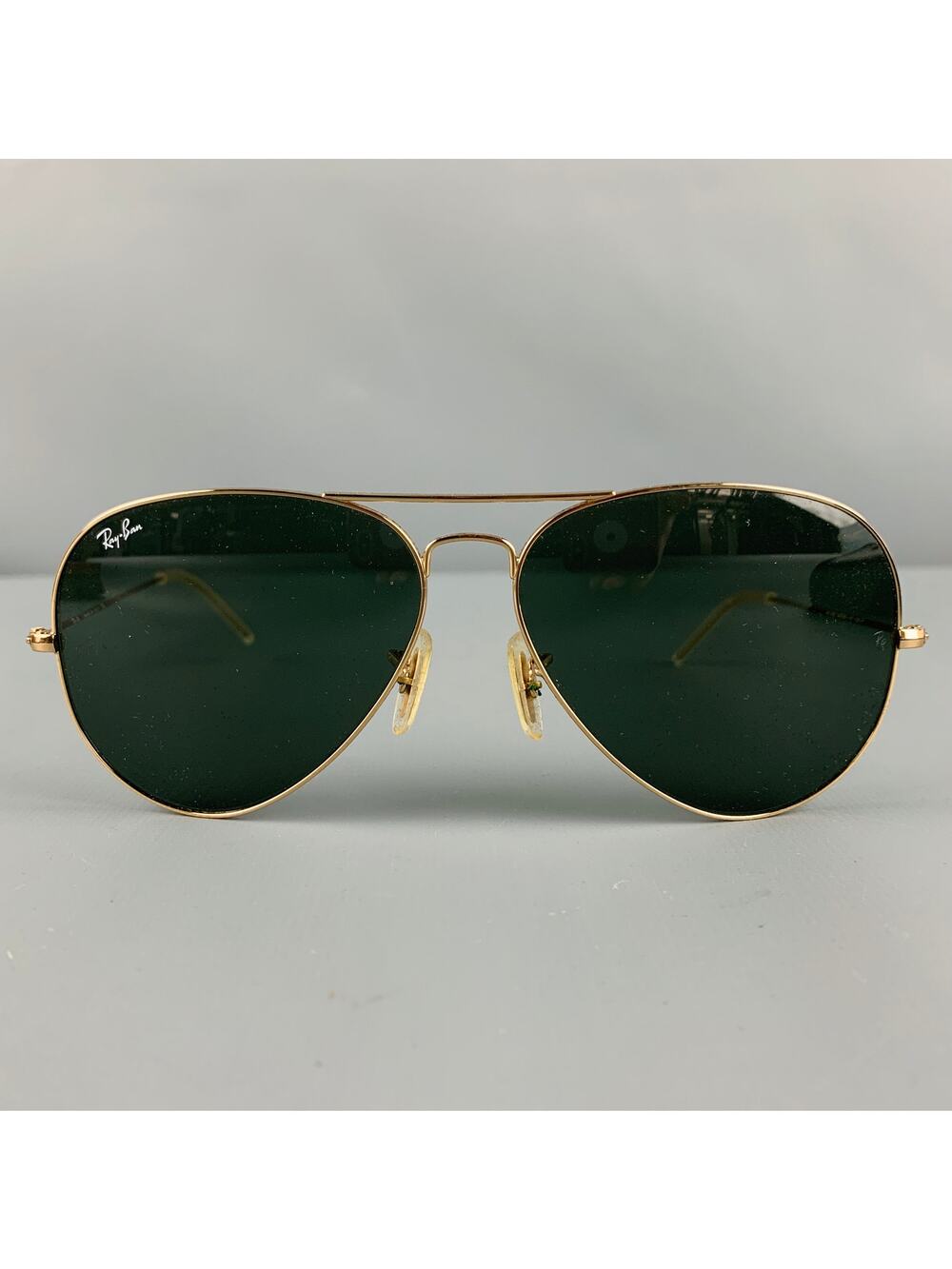 RAY-BAN Gold Metal Sunglasses